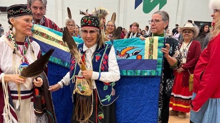 Lorraine star blanket